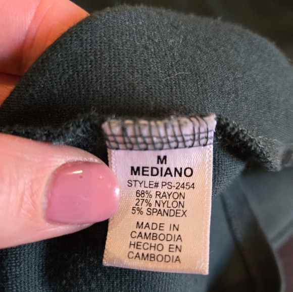 Womens skirt Size M Forest Green - Picture 3 of 3